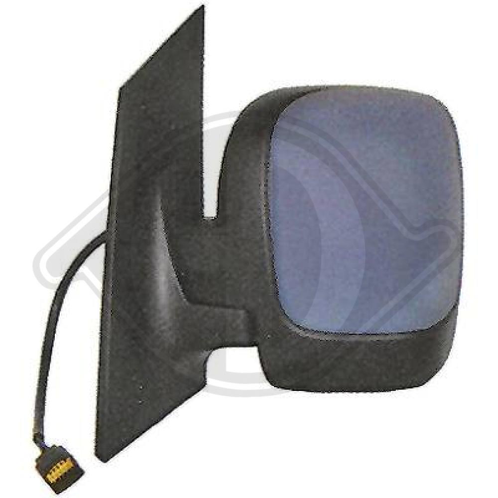 DIEDERICHS Sidespejl 3497925 venstre for PEUGEOT FIAT