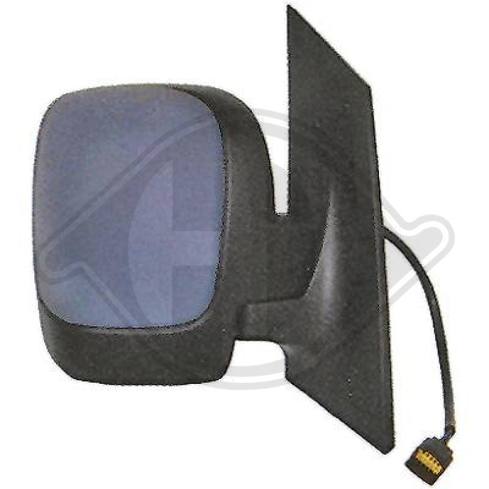 DIEDERICHS Sidespejl 3497924 højre for PEUGEOT FIAT