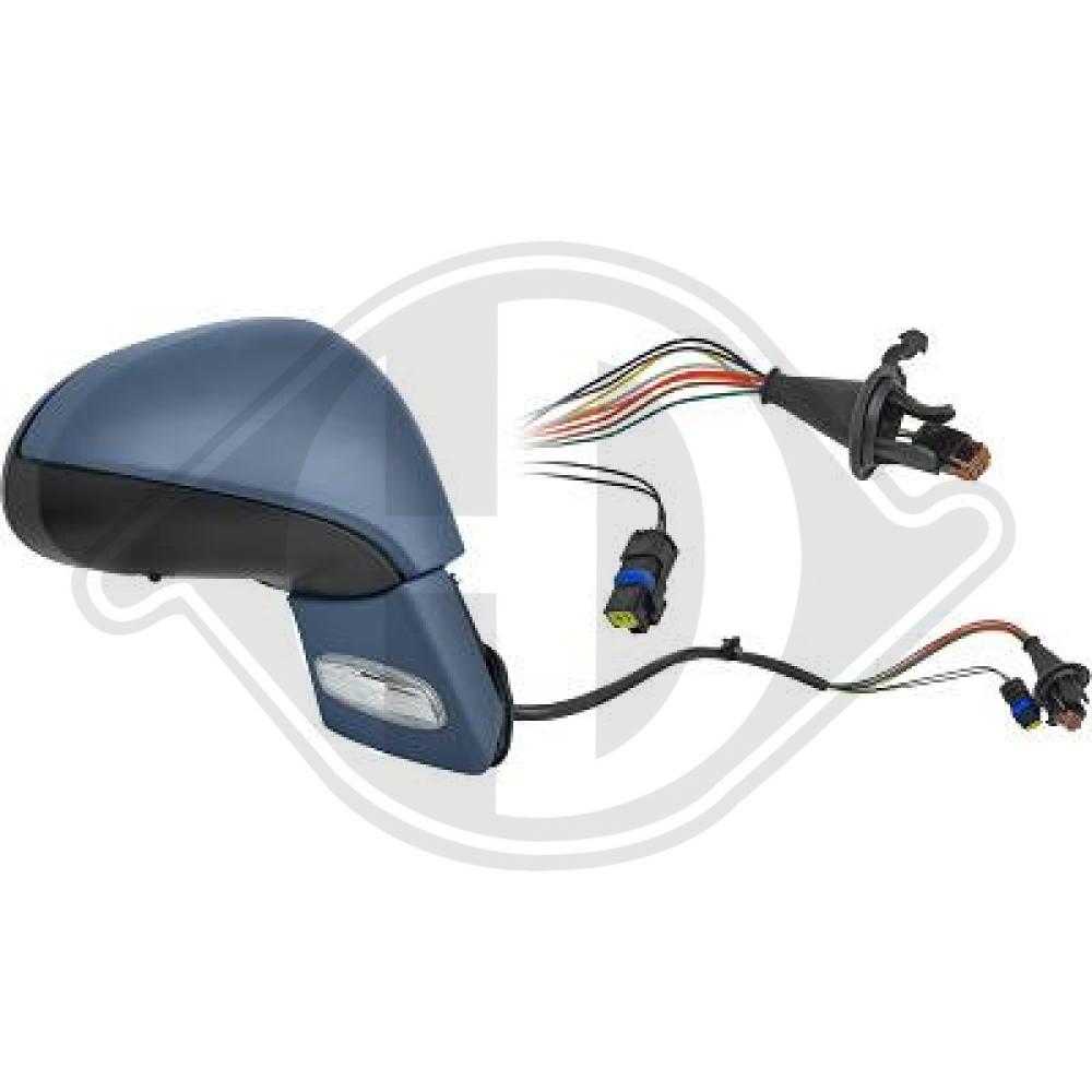DIEDERICHS Sidespejl 4235324 højre for PEUGEOT
