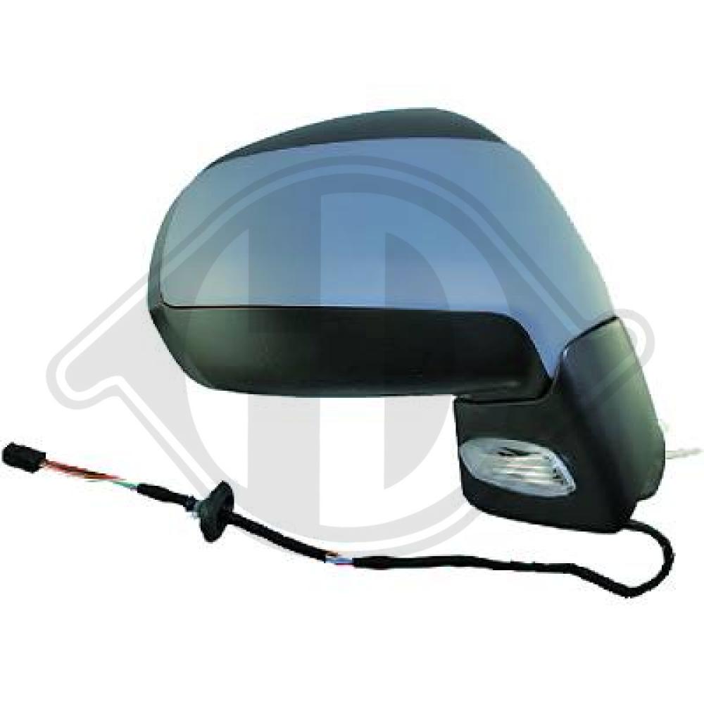DIEDERICHS Sidespejl 4235524 højre for PEUGEOT