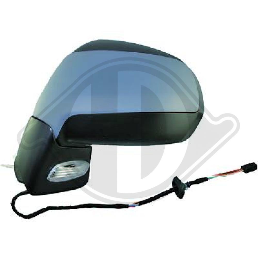 DIEDERICHS Sidespejl 4235525 venstre for PEUGEOT