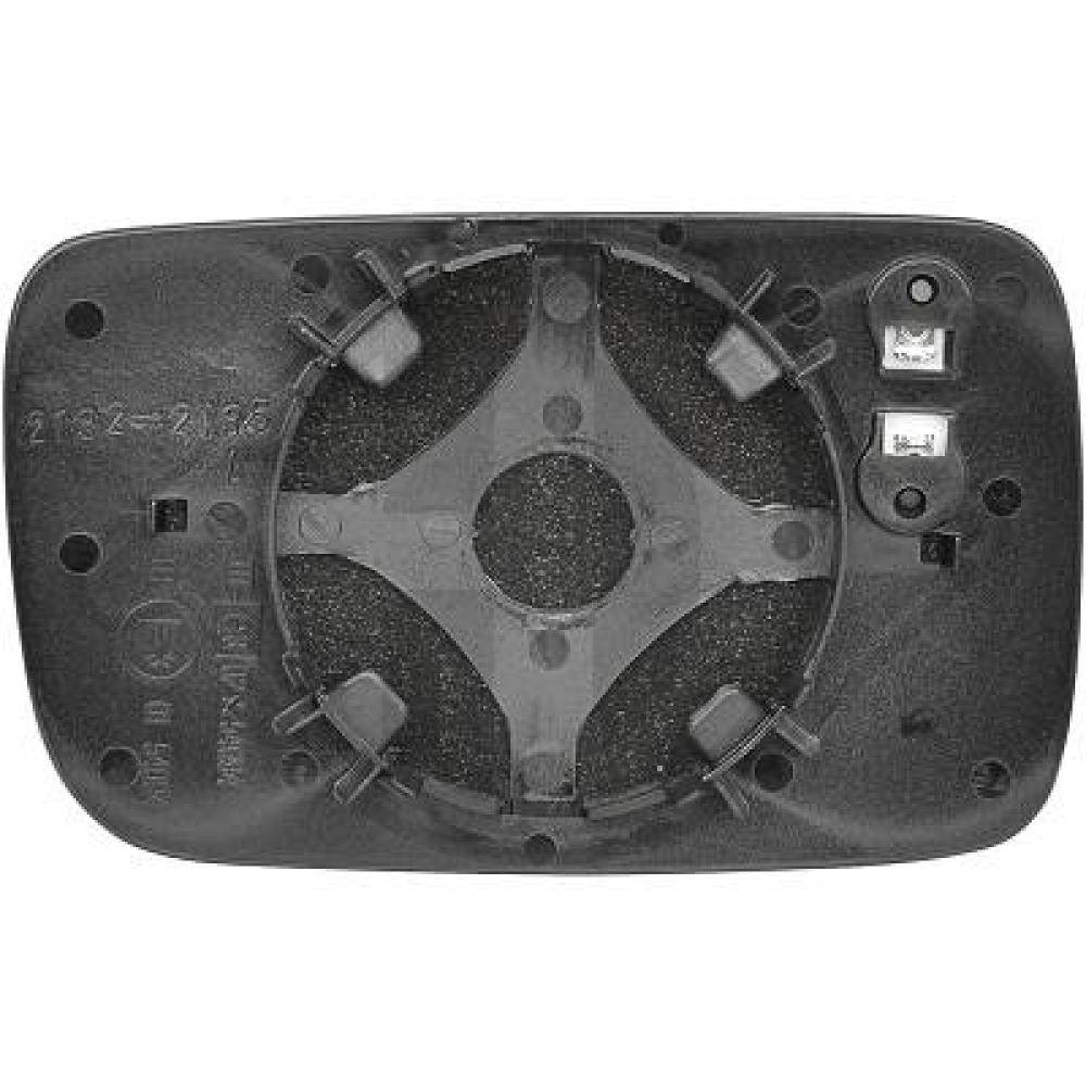DIEDERICHS Spejlglas, udvendig spejl 2203428 højre for VW