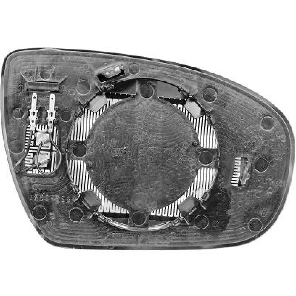 DIEDERICHS Spejlglas, udvendig spejl 6807024 højre for HYUNDAI