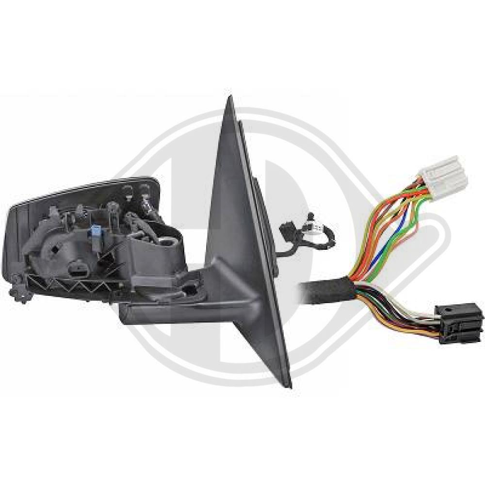 DIEDERICHS Sidespejl 1616224 højre for MERCEDES-BENZ