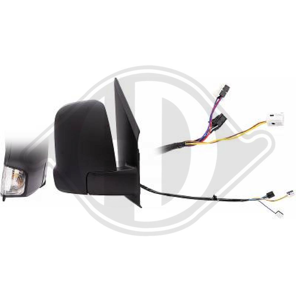 DIEDERICHS Sidespejl 1664124 højre for MERCEDES-BENZ