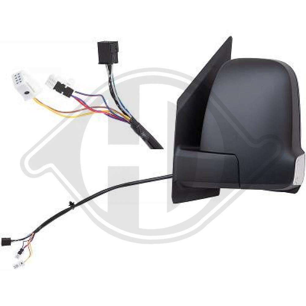 DIEDERICHS Sidespejl 1664027 venstre for MERCEDES-BENZ