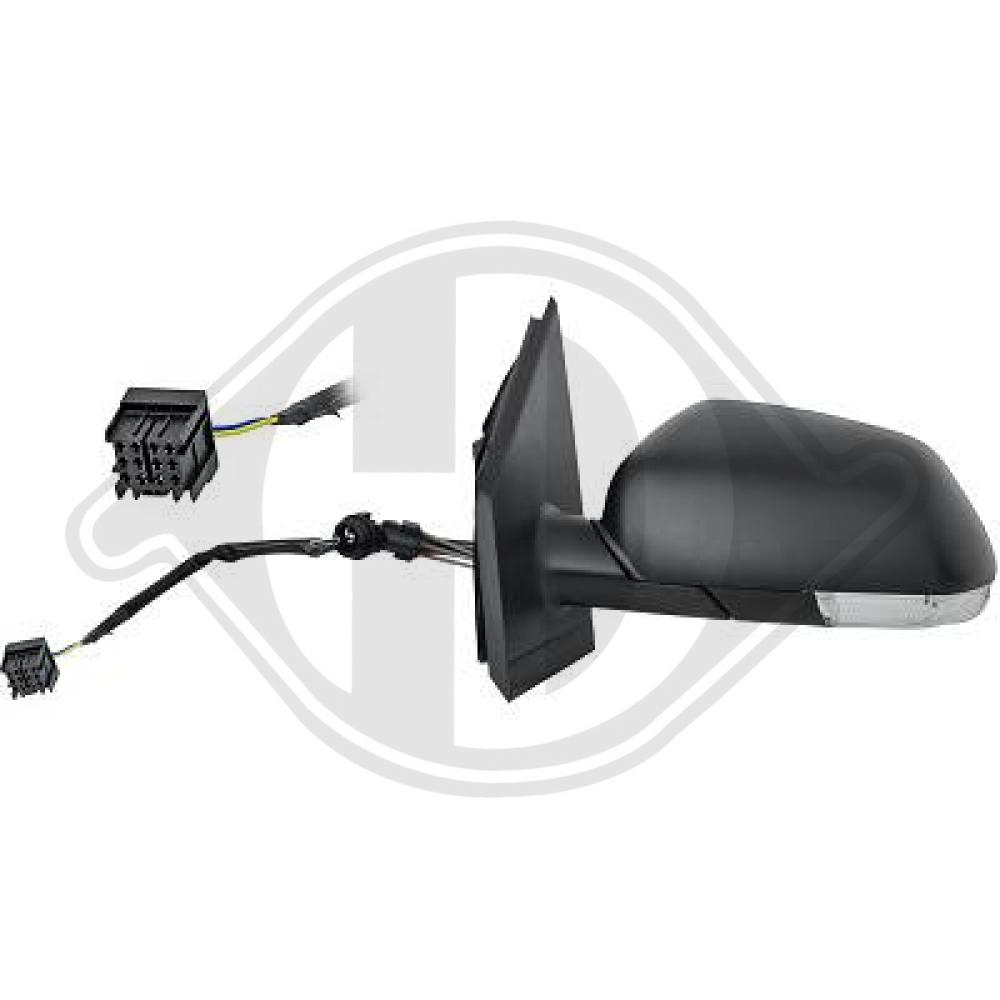 DIEDERICHS Sidespejl 2205425 venstre for VW