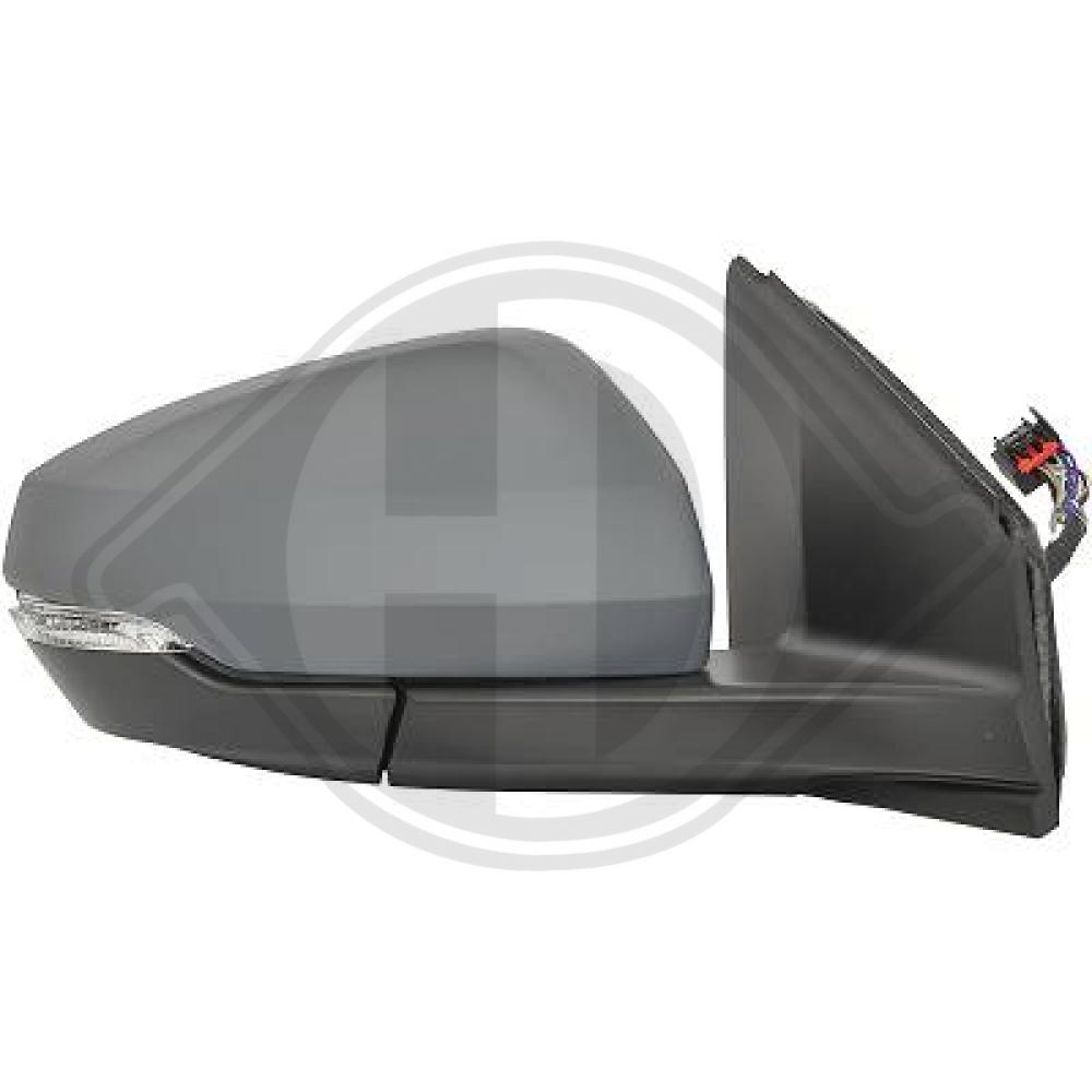 DIEDERICHS Sidespejl 2209324 venstre for VW