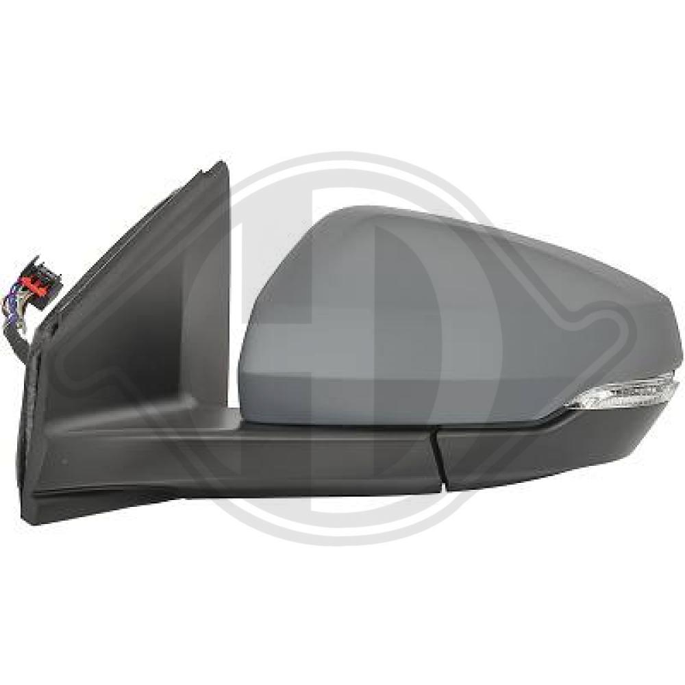 DIEDERICHS Sidespejl 2209325 venstre for VW