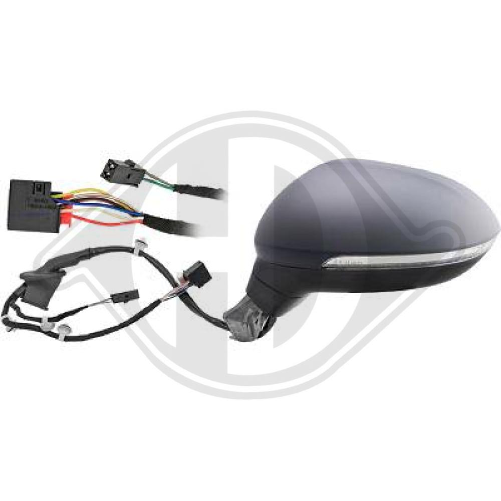 DIEDERICHS Sidespejl 2249025 venstre for VW