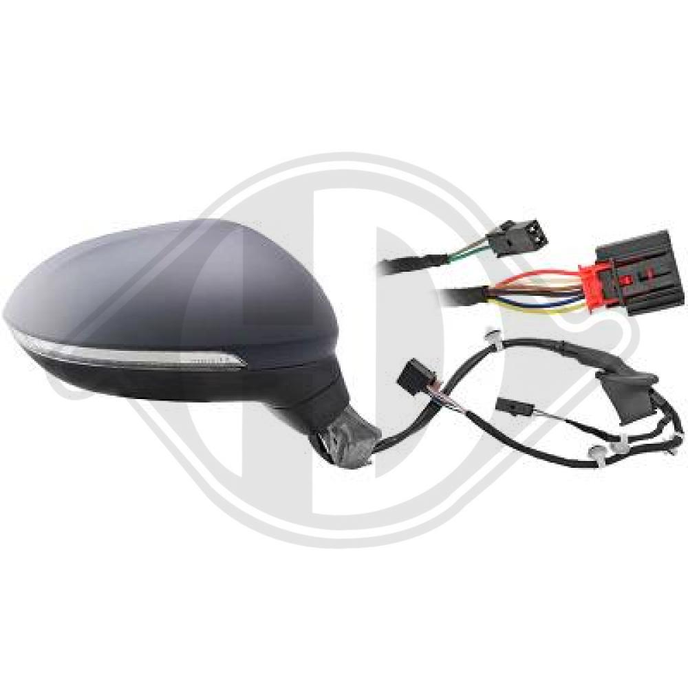 DIEDERICHS Sidespejl 2249026 højre for VW