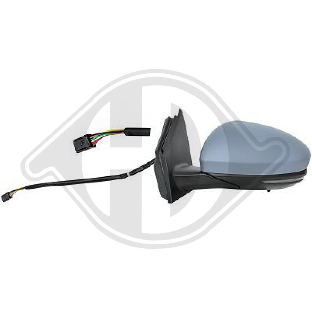 DIEDERICHS Sidespejl 4467025 venstre for RENAULT