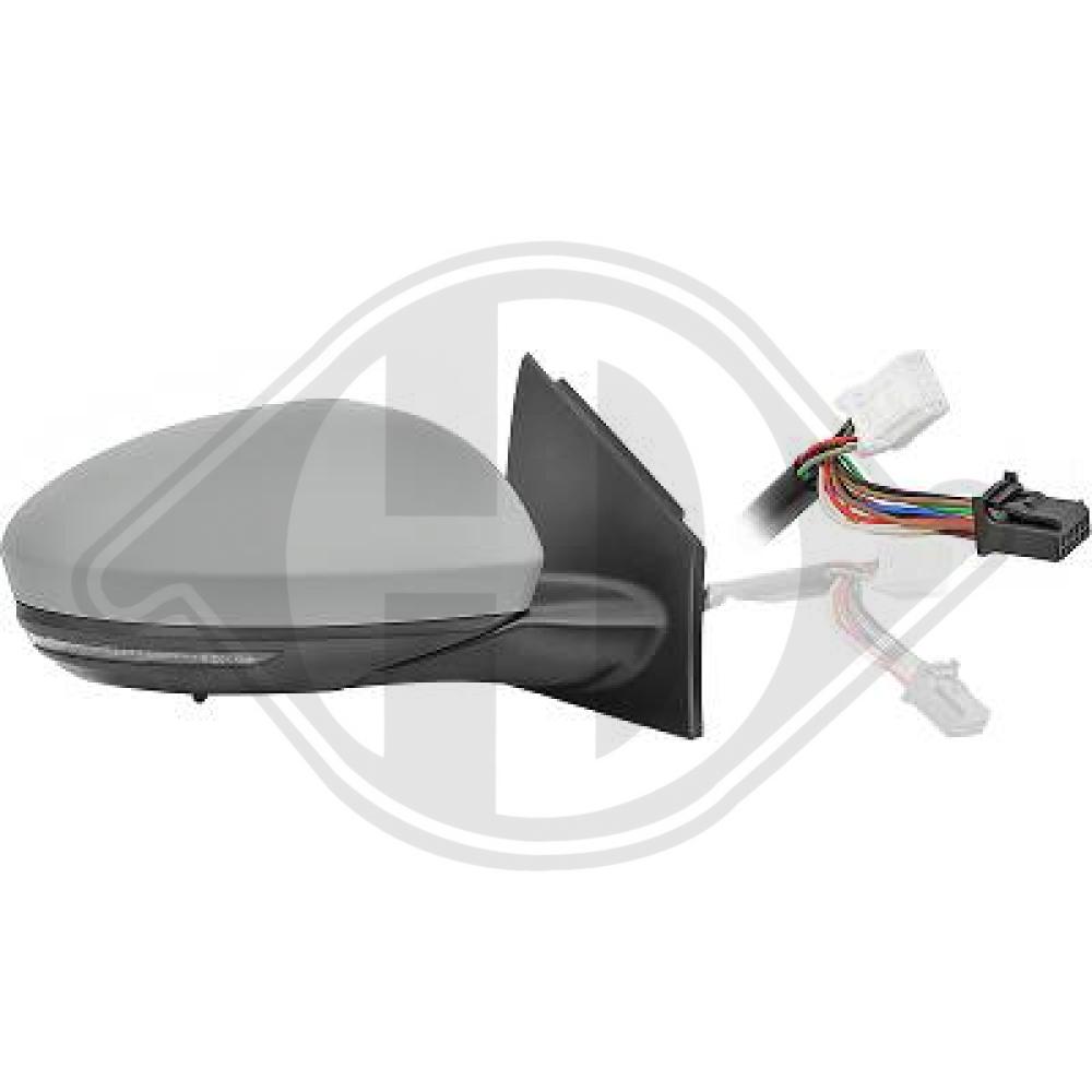 DIEDERICHS Sidespejl 4467028 højre for RENAULT