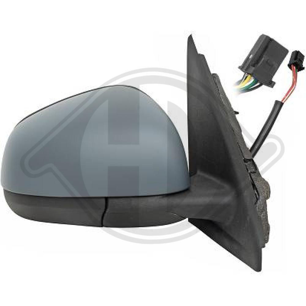 DIEDERICHS Sidespejl 4481524 højre for RENAULT SMART