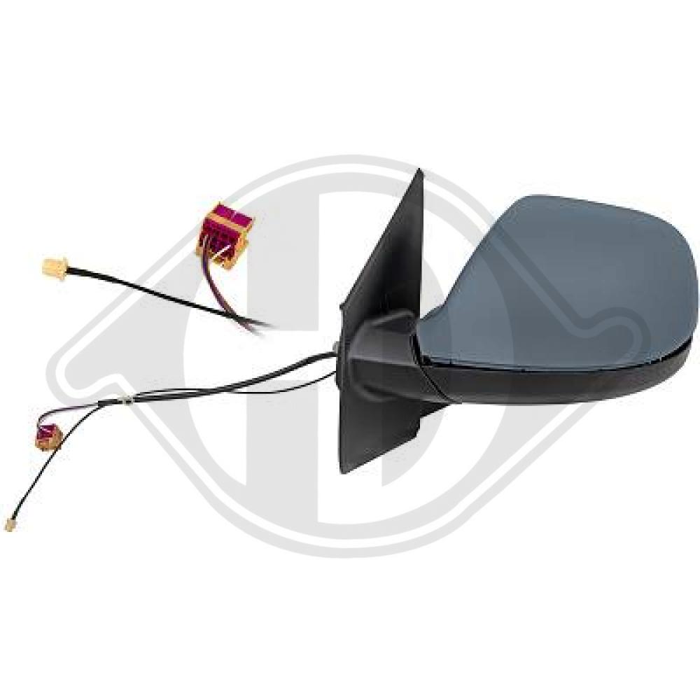 DIEDERICHS Sidespejl 2273425 venstre for VW