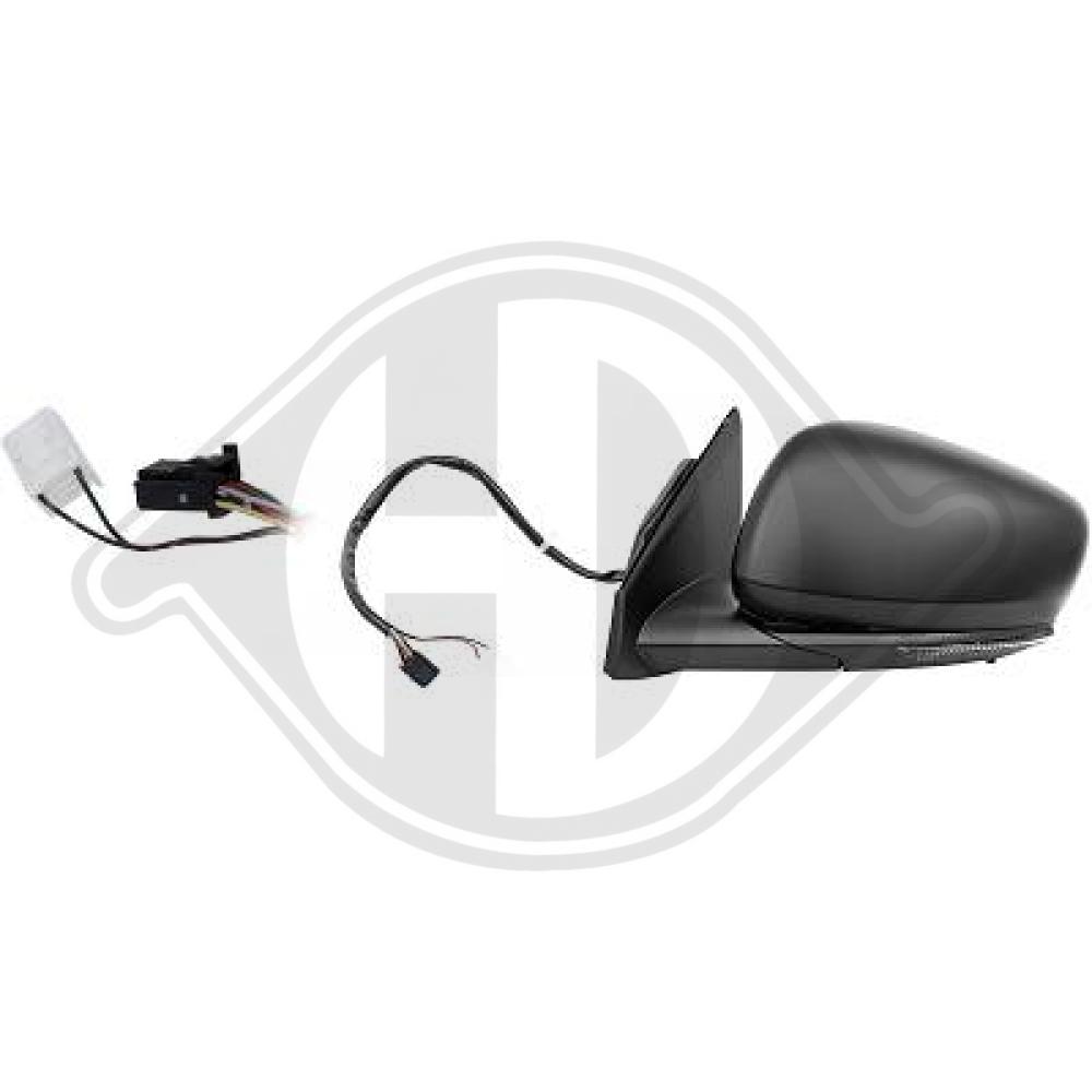 DIEDERICHS Sidespejl 4446325 venstre for RENAULT