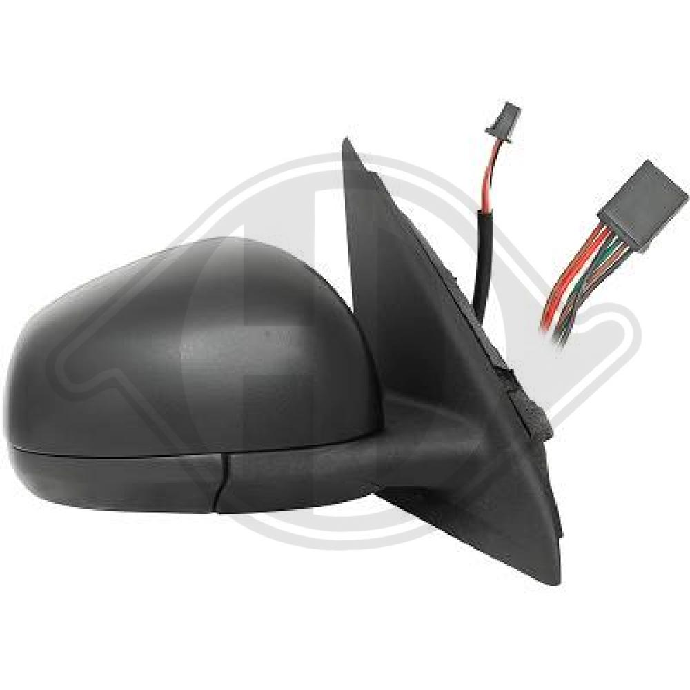 DIEDERICHS Sidespejl 4483224 højre for RENAULT SMART