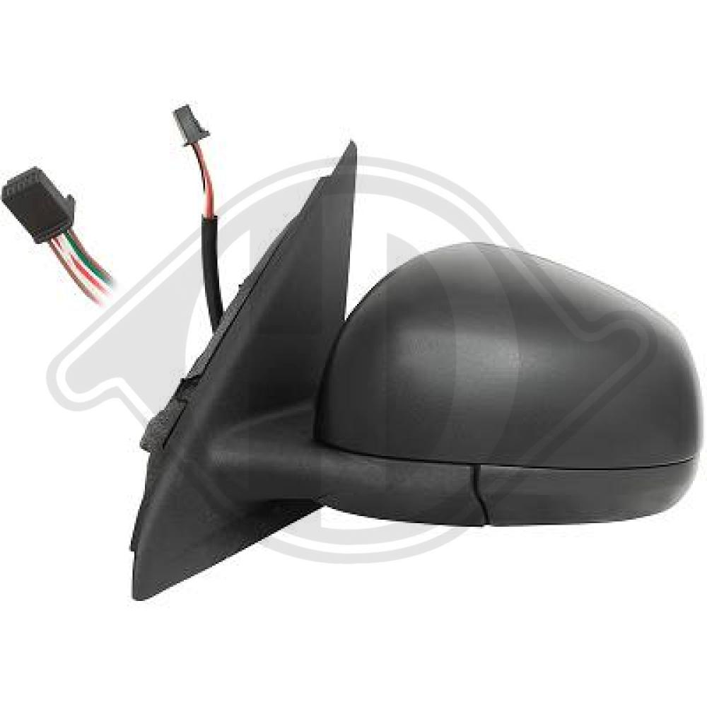 DIEDERICHS Sidespejl 4483225 venstre for RENAULT SMART