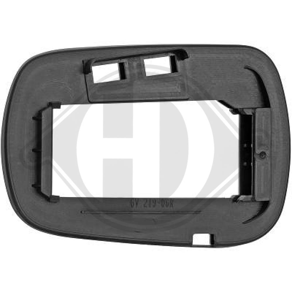 DIEDERICHS Spejlglas, udvendig spejl 1475026 højre for FORD
