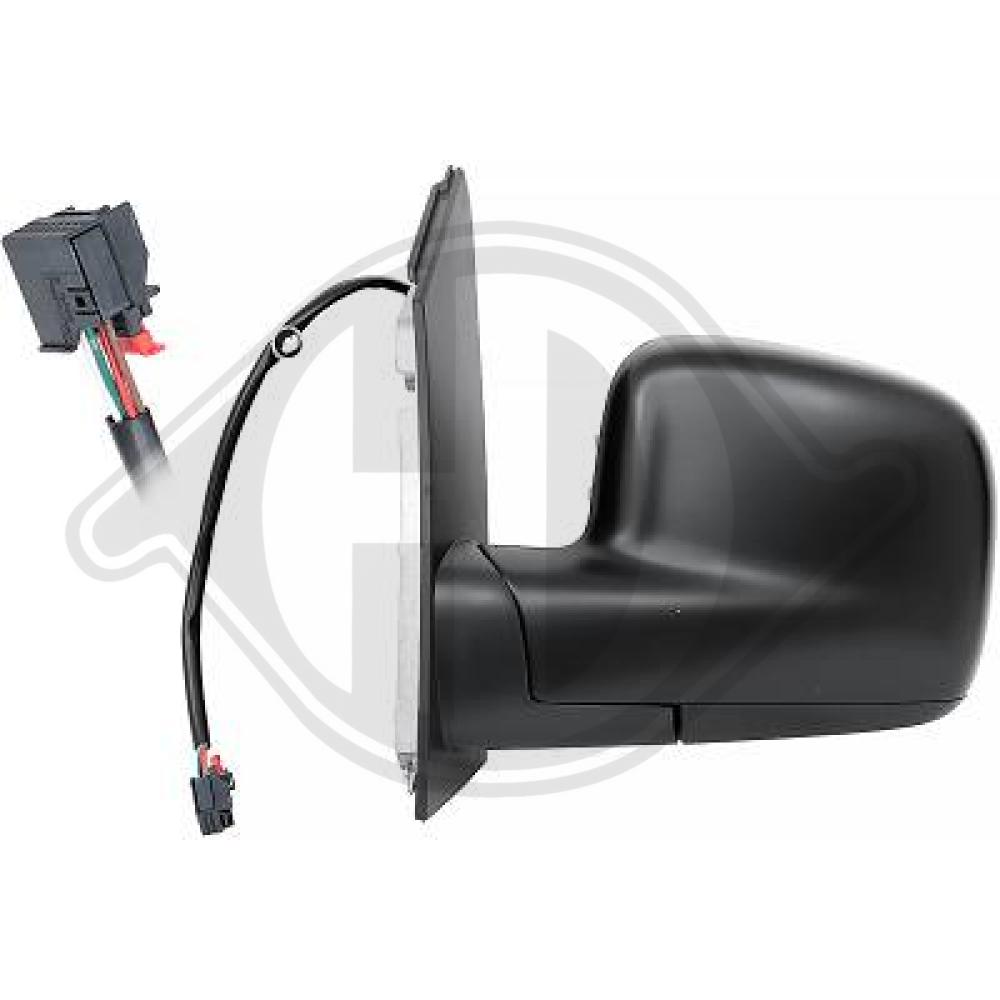 DIEDERICHS Sidespejl 2205527 venstre for VW