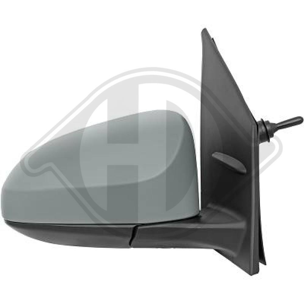 DIEDERICHS Sidespejl 4212124 højre for PEUGEOT TOYOTA