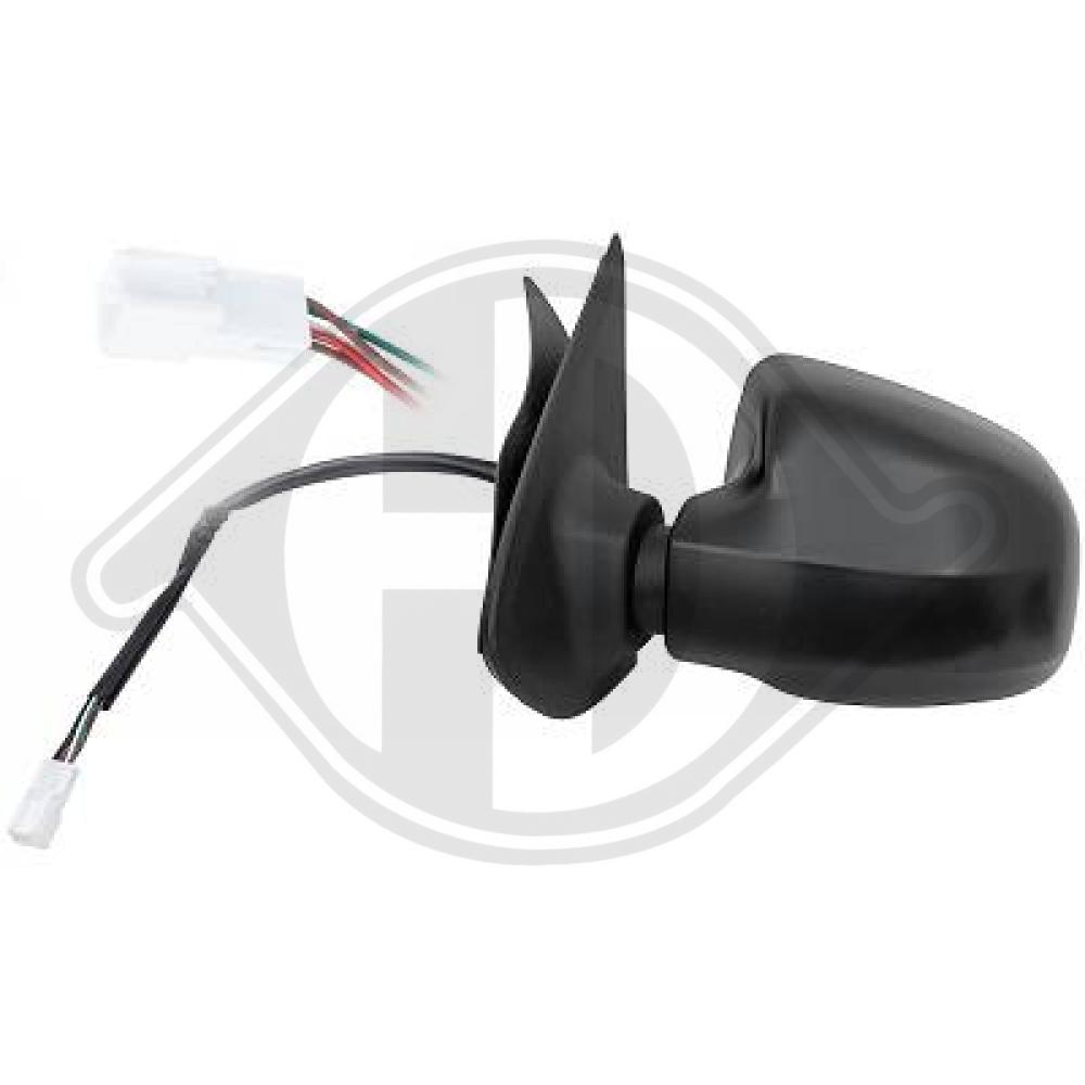 DIEDERICHS Sidespejl 4456125 venstre for DACIA