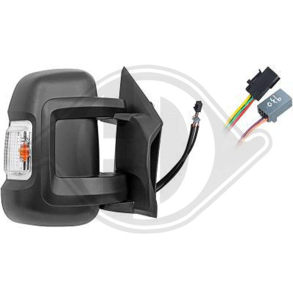 DIEDERICHS Sidespejl 3484724 W16W højre for PEUGEOT FIAT