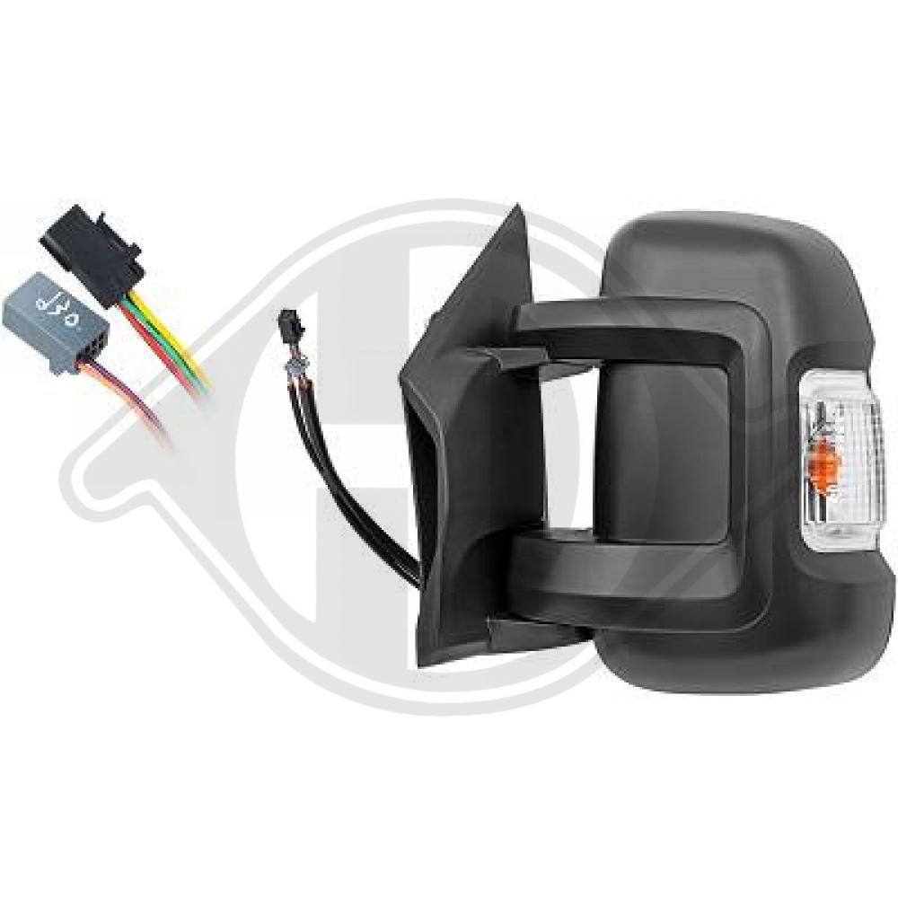 DIEDERICHS Sidespejl 3484725 W16W venstre for PEUGEOT FIAT