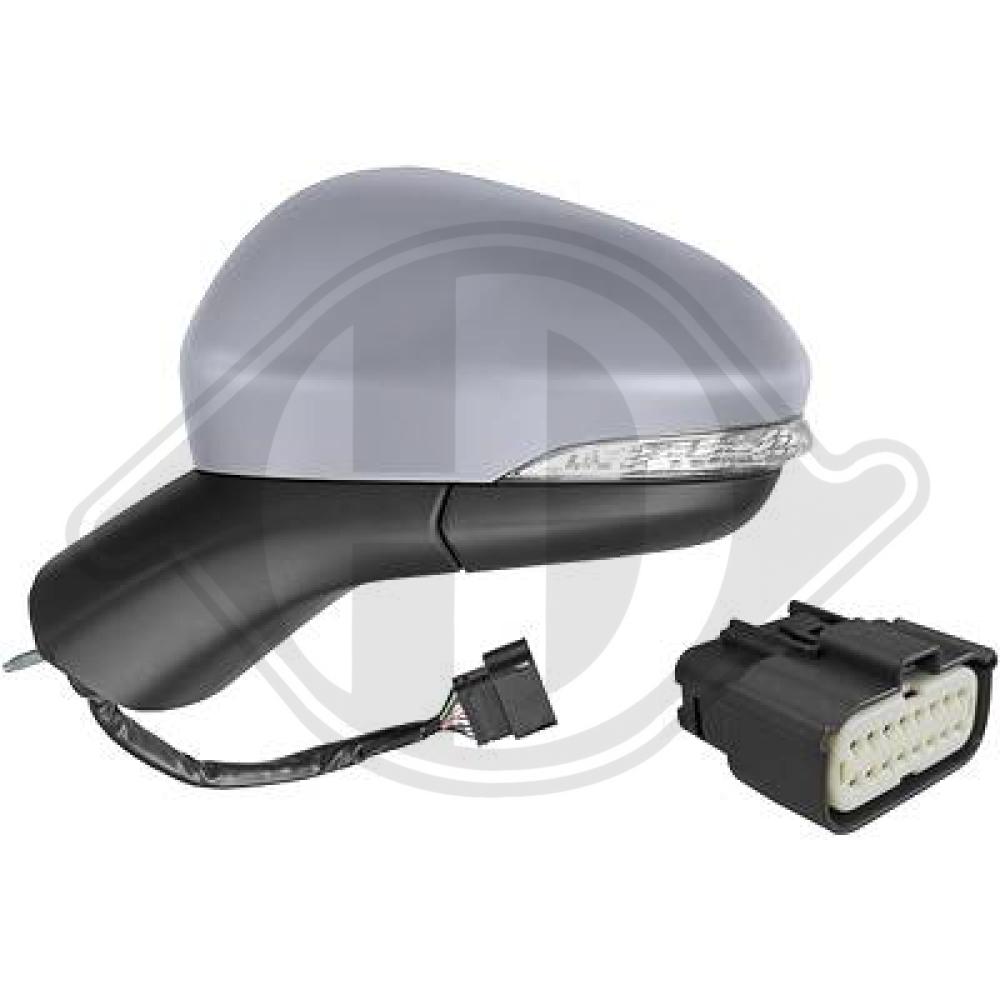 DIEDERICHS Sidespejl 1429225 venstre for FORD