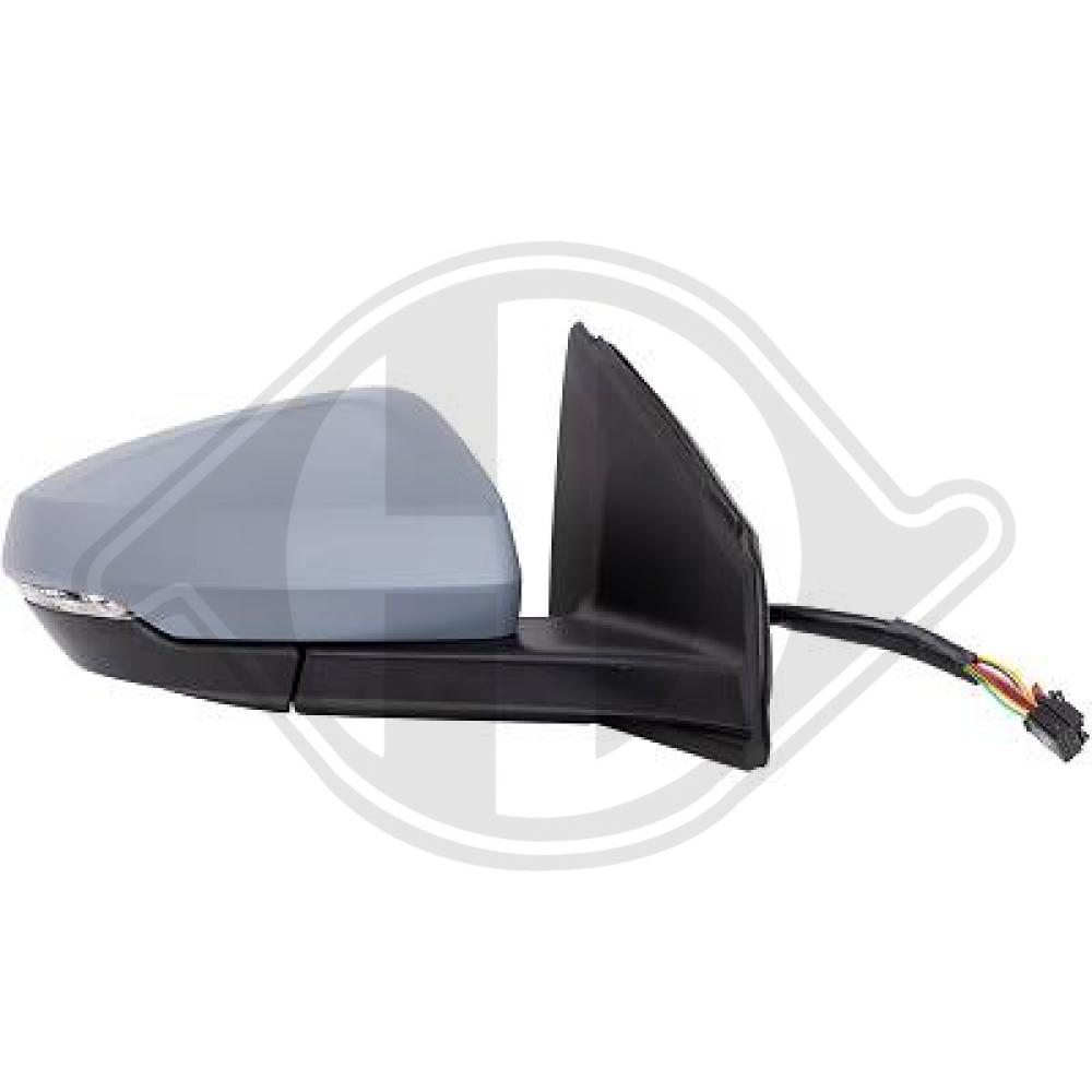 DIEDERICHS Sidespejl 2209424 højre for VW