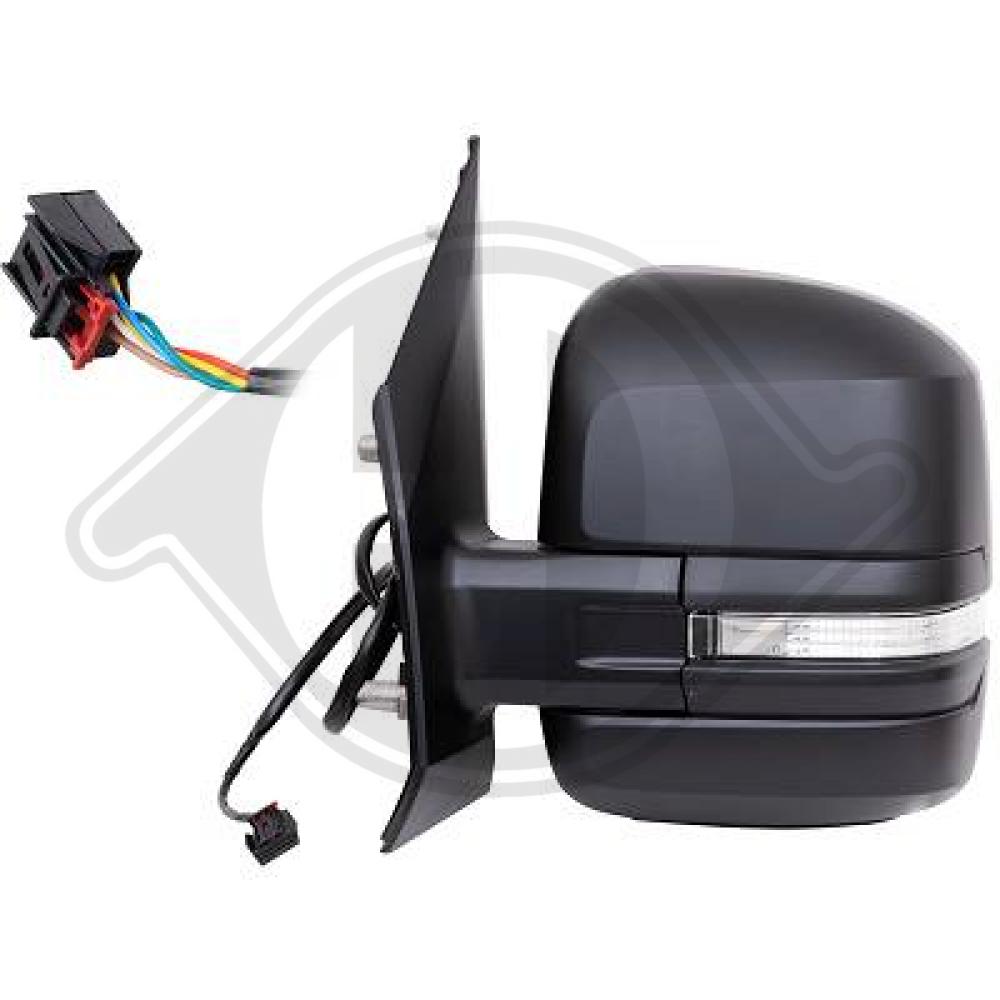DIEDERICHS Sidespejl 2282225 venstre for VW