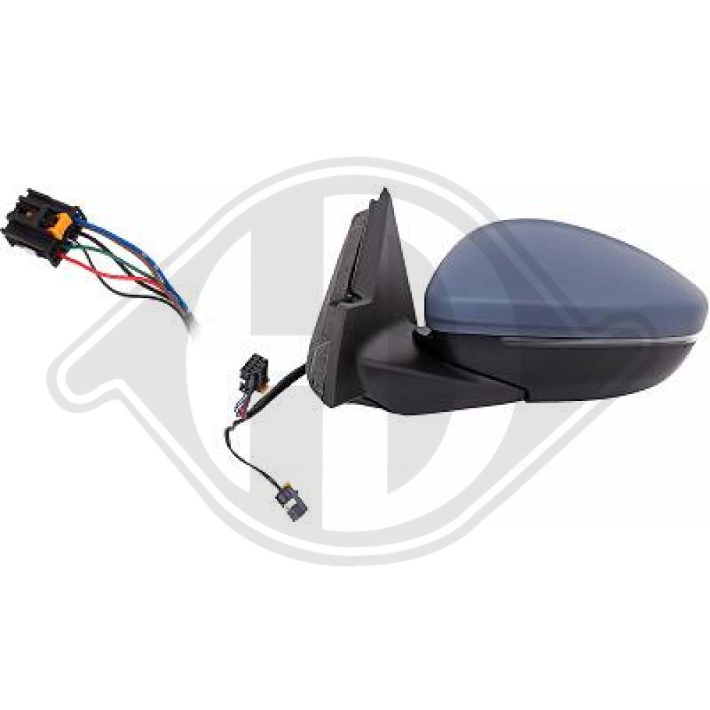 DIEDERICHS Sidespejl 1836025 venstre for OPEL