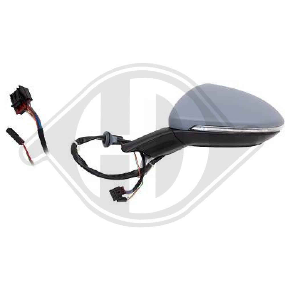DIEDERICHS Sidespejl 2216925 venstre for VW