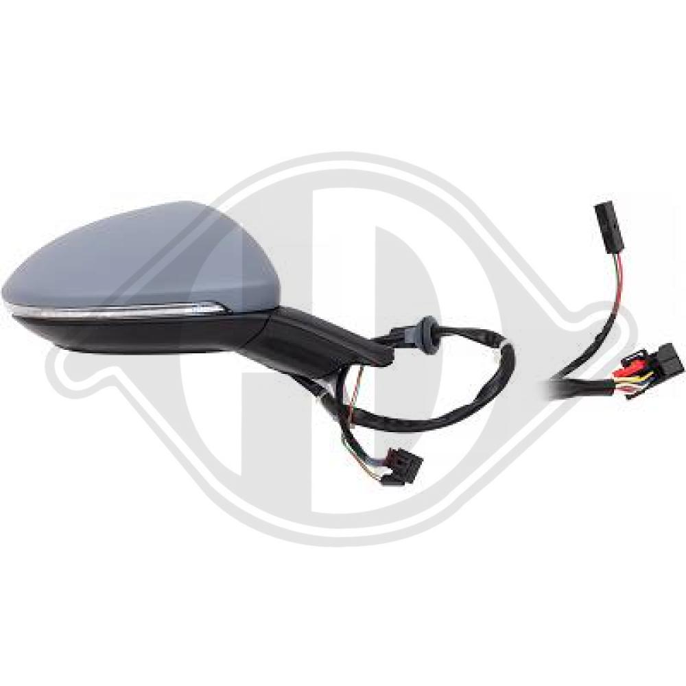 DIEDERICHS Sidespejl 2216924 højre for VW