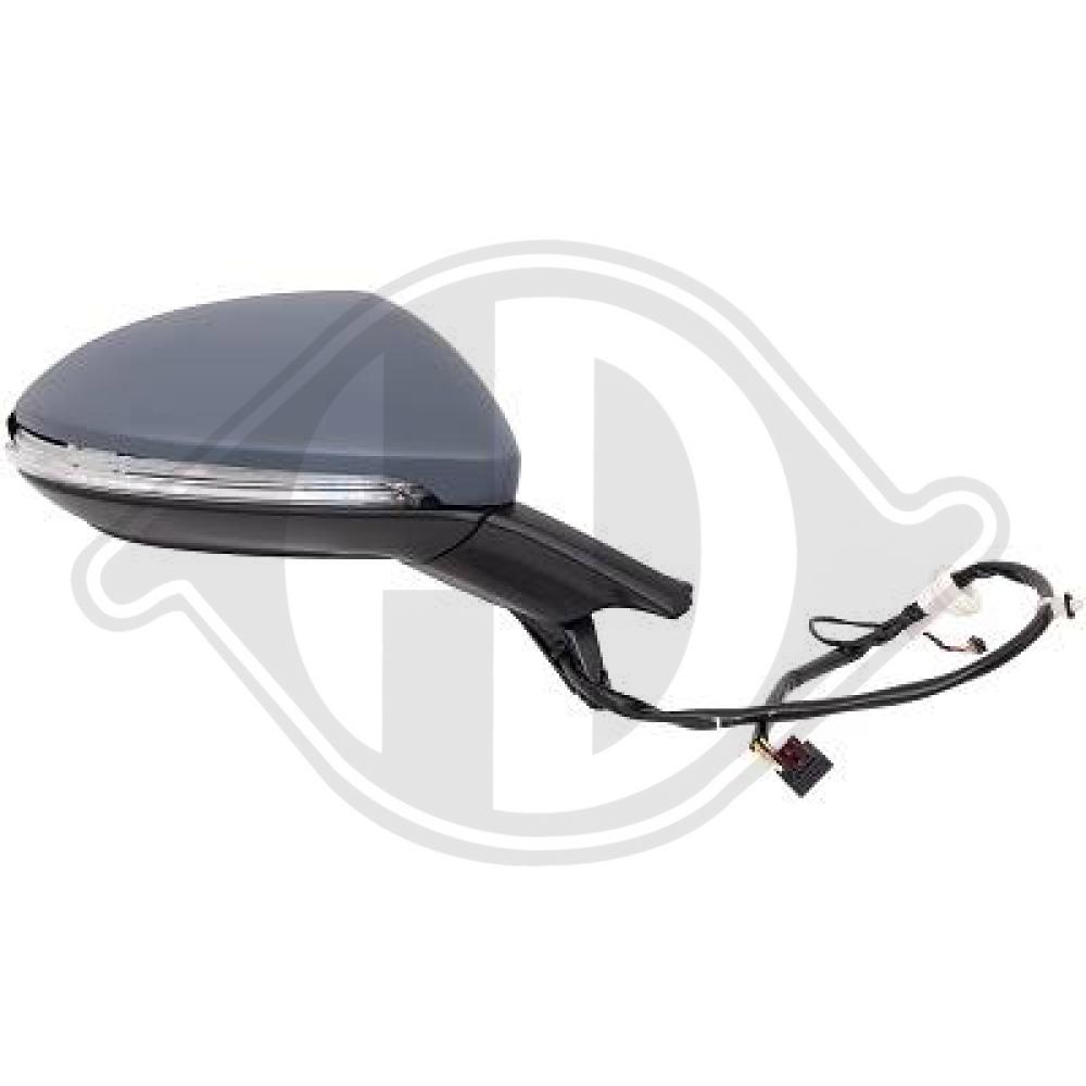 DIEDERICHS Sidespejl 2216724 højre for VW