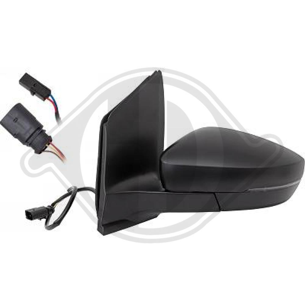DIEDERICHS Sidespejl 2236125 venstre for VW
