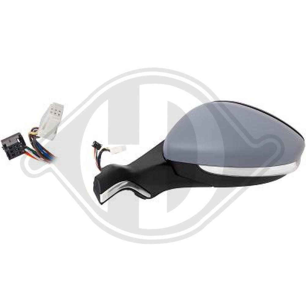 DIEDERICHS Sidespejl 4227325 venstre for PEUGEOT