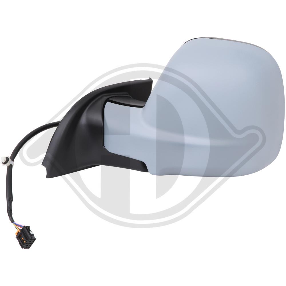 DIEDERICHS Sidespejl 4014825 venstre for PEUGEOT