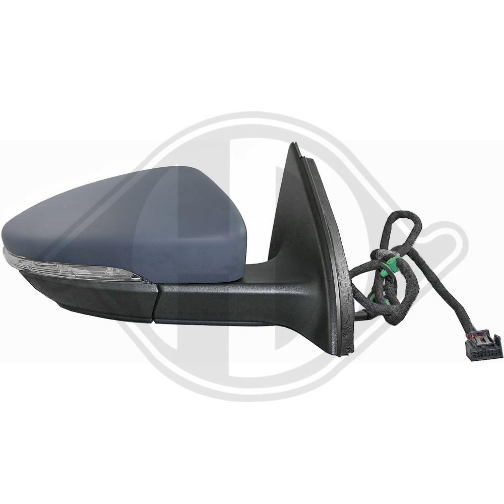 DIEDERICHS Sidespejl 2248524 højre for VW