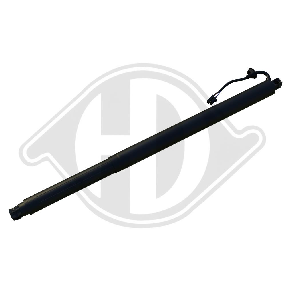 DIEDERICHS Gasfjeder, kuffert-/lastrum 9100504 bagved til højre for SKODA