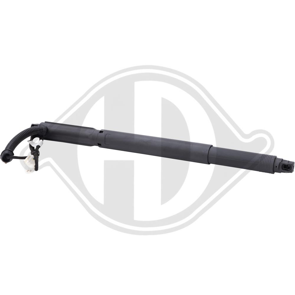 DIEDERICHS Gasfjeder, kuffert-/lastrum 9100508 bagved til højre for BMW