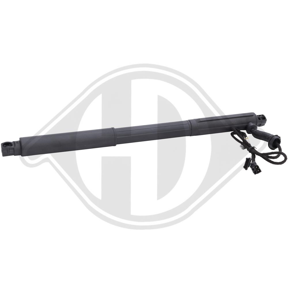 DIEDERICHS Gasfjeder, kuffert-/lastrum 9100506 bagved til højre for BMW