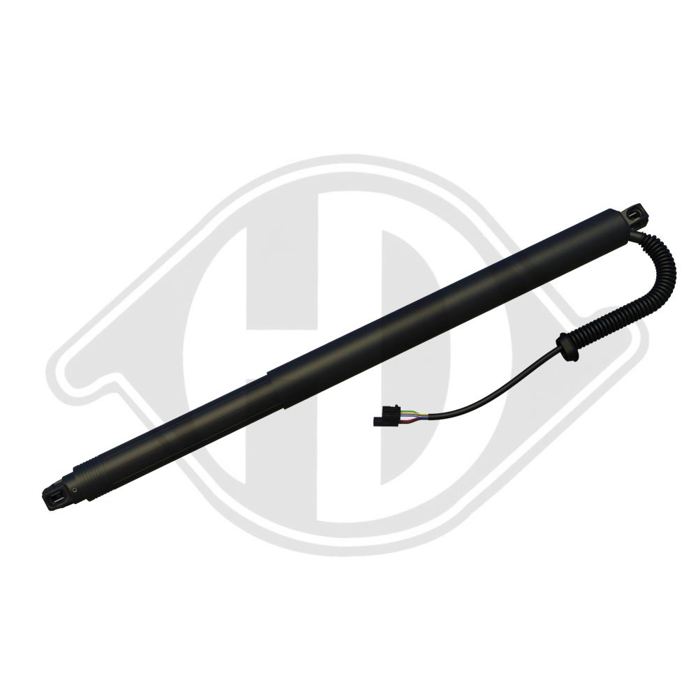 DIEDERICHS Gasfjeder, kuffert-/lastrum 9100514 bagved til venstre for SKODA