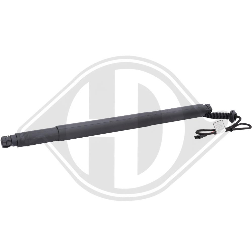 DIEDERICHS Gasfjeder, kuffert-/lastrum 9100519 bagved til højre for BMW