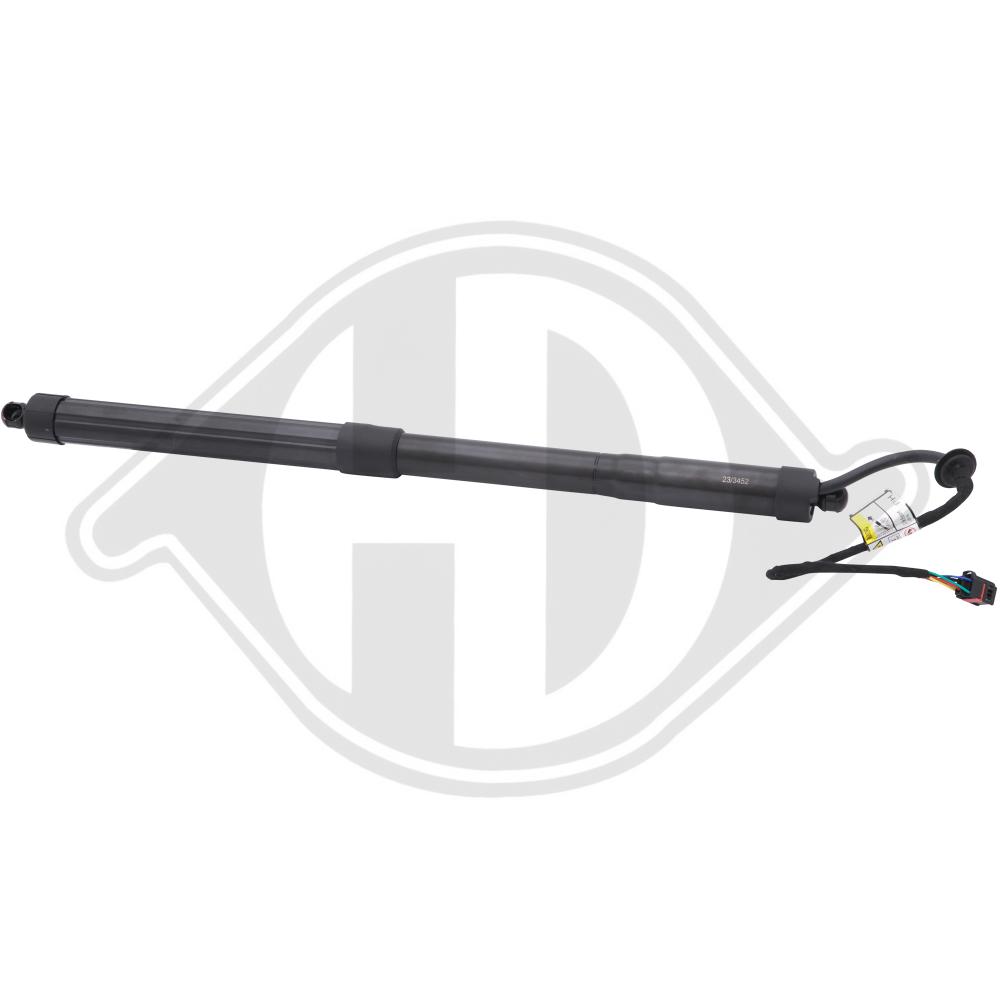DIEDERICHS Gasfjeder, kuffert-/lastrum 9100532 bagved til højre for HYUNDAI