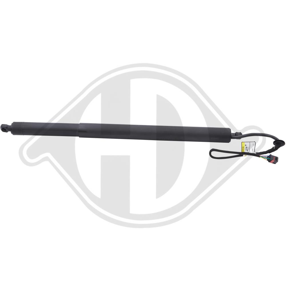 DIEDERICHS Gasfjeder, kuffert-/lastrum 9100533 bagved til venstre for HYUNDAI