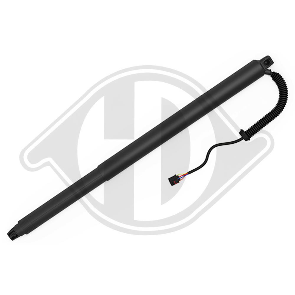 DIEDERICHS Gasfjeder, kuffert-/lastrum 9100539 bagved til venstre for SKODA