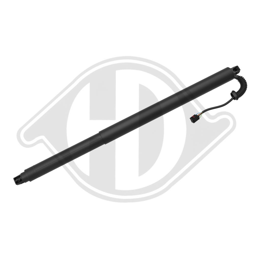 DIEDERICHS Gasfjeder, kuffert-/lastrum 9100543 bagved til venstre for SKODA