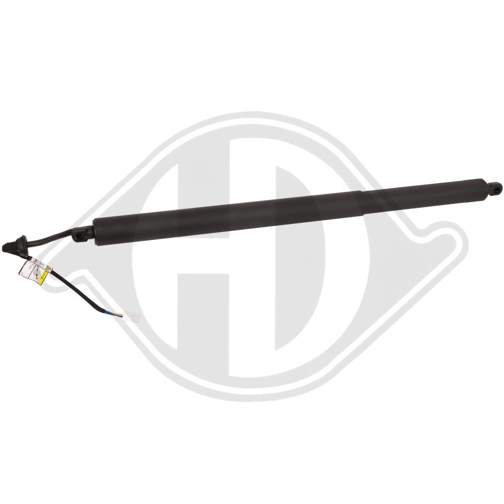 DIEDERICHS Gasfjeder, kuffert-/lastrum 9100545 bagved til venstre for OPEL