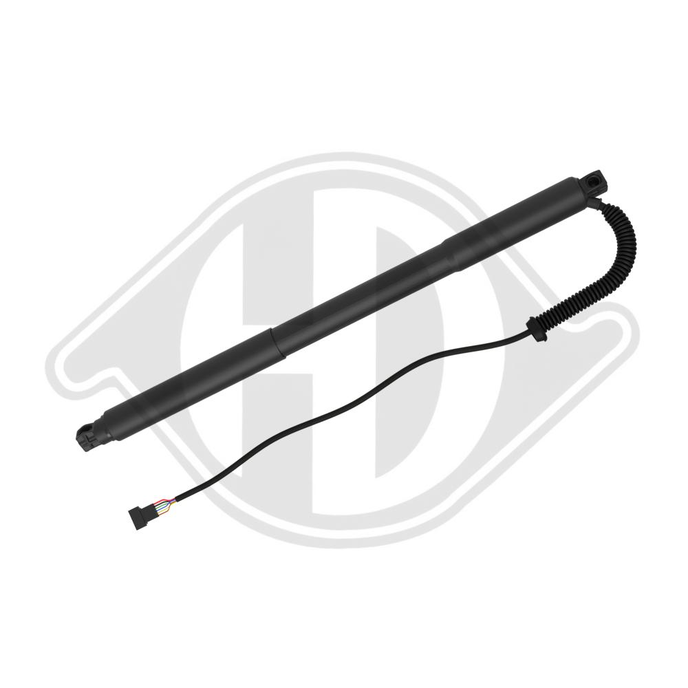 DIEDERICHS Gasfjeder, kuffert-/lastrum 9100567 bagved til venstre for BMW